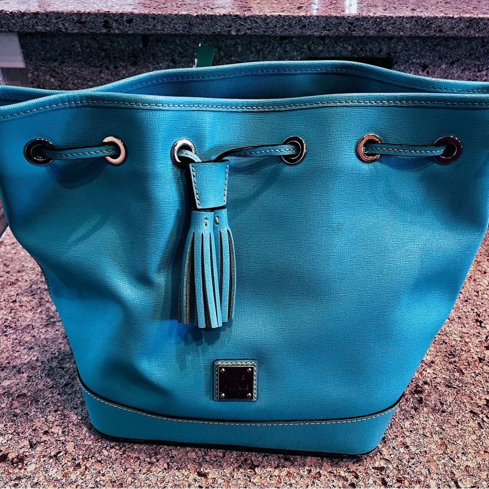 Dooney & Bourke bucket Turquoise Bag